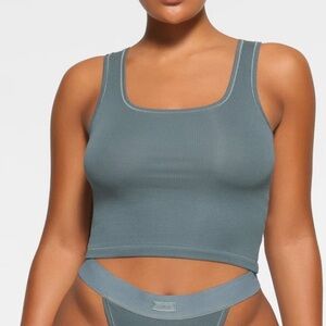SKIMS Cotton Rib Tank